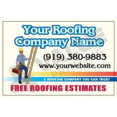 Roofing Business Yard Sign #3 